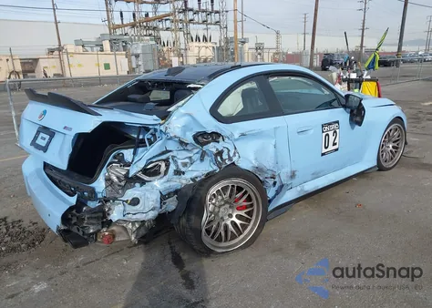 2024 BMW M2 z USA, uszkodzony, nr VIN 3MF13DM01R8D91785